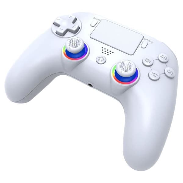 Manett - PS5 PC - Trådlös - LED RGB Vit