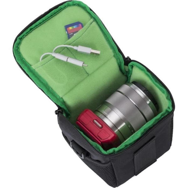 RIVACASE Revolverfodral för hybridkamera - Svart Svart