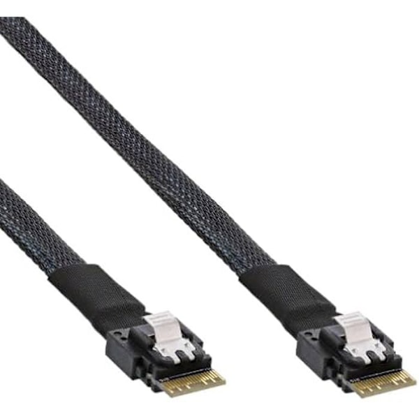 Kabel SAS - INLINE - 27642B - 1 m - 24 Gbit/s - Svart