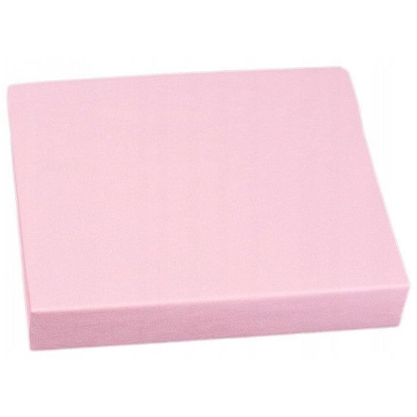 Platt lakan till barnkudden Duet Jersey-lakan för baby 120 x 60 cm, rosa 5907180601100
