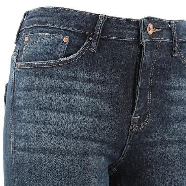 Jean Skinny - ONLY - Kvinna - Hög midja - Mörkblå - Skinny passform marinblå XS