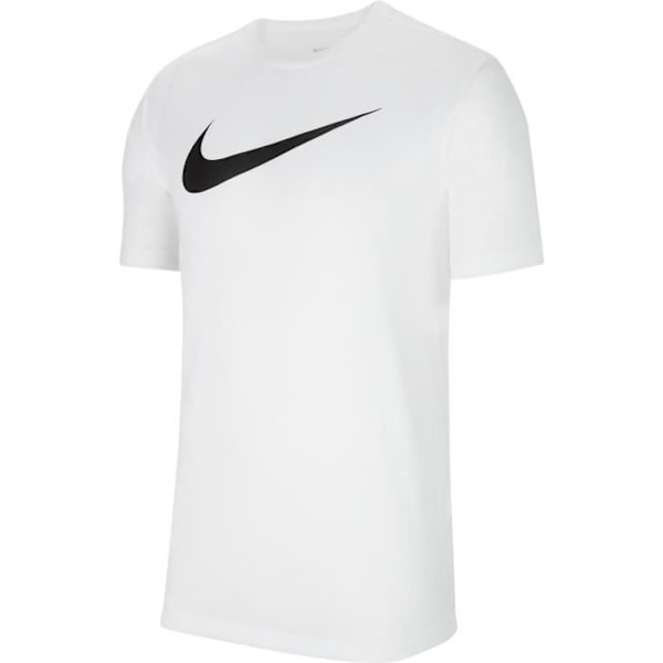 NIKE T-shirt med stor logotyp Vit CW6936-100 - Unisex vuxen - Andas, snabbtorkande Dri-FIT Vit jag