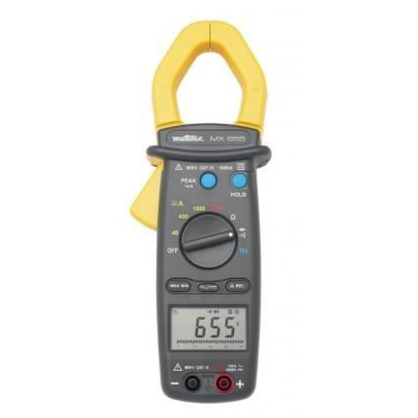 Digital klämmultimeter - CHAUVIN ARNOUX - MX 655 - 1000A AC/DC - 750V AC/DC