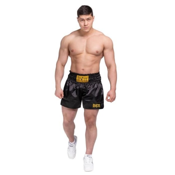 Benlee Uni Thai thaiboxningsshorts - svart - XL Svart XL