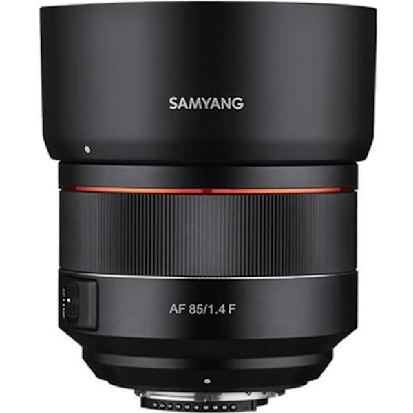 SAMYANG MF 85mm f/1.4 RF-monteringsobjektiv Svart