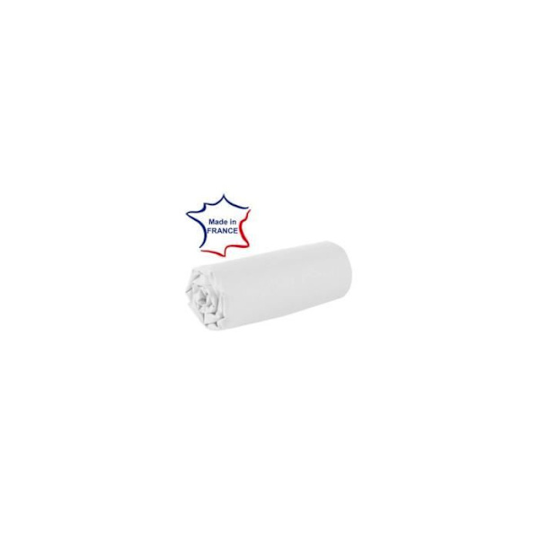 Lakan - 80 x 190 cm - 100 % bomull - Vit - NO NAME varumärke Vit