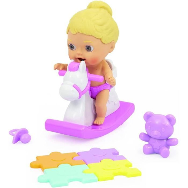 Cicciobello Amicicci - Gunghästset - Tjej eller pojke - 10,5 cm - 3 år - CHUSE