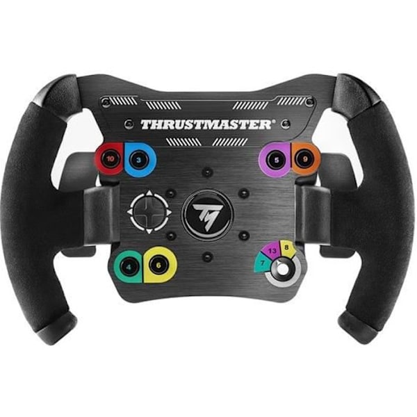THRUSTMASTER TM Open Wheel: Löstagbar Thrustmaster-ratt med flera plattformar utformad för att prestera i GT- och ensitsiga universum Svart