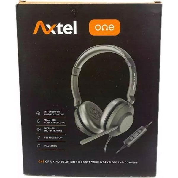 Casque - hörlurar Axtel - AXH-ONEUCDC - ONE UC stereohörlurar USB-C