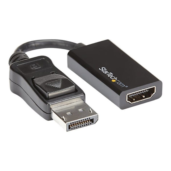 DisplayPort till HDMI-adapter - STARTECH.COM - Ultra HD 4K 60 Hz - H/F - Svart