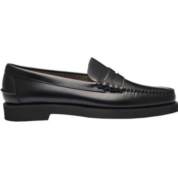 Sebago Dan Polaris Black Loafers för män - Läder - Polaris-sula - Exceptionell komfort Svart 40