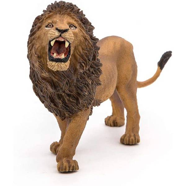 Roaring Lion Figurine - PAPO - WILD LIFE - Interiör - Barn - Brun