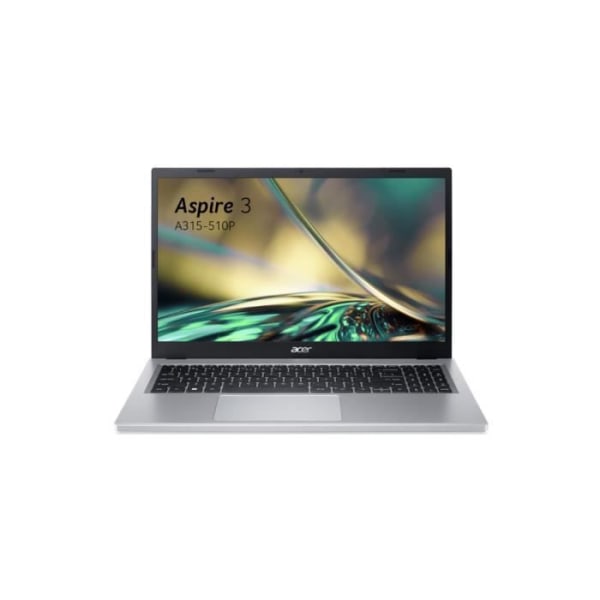 Laptop ACER Aspire A315-510P-39K0 Grå Intel Core i3-N305 8GBDDR4 512GBSSD Intel UHD Graphics WIN11 15,6" FHD Mate 60Hz NX.KDHEF.0