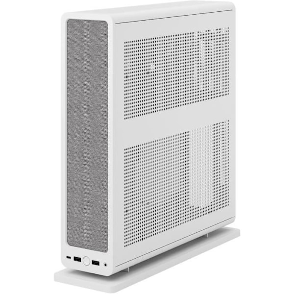 Mini Tower Case - FRACTAL DESIGN - Ridge White mITX - PCIe 4.0 - Vit