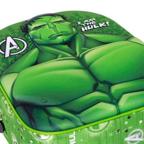 3D Elite Rygsæk - Hulk Rage - Grøn - One Size Grön