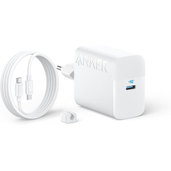 Anker 45W USB-C Snabbladdare PPS - 1,5 m Kabel, MultiProtect, Kompatibel med Samsung S24/S23/iPhone/Pixel