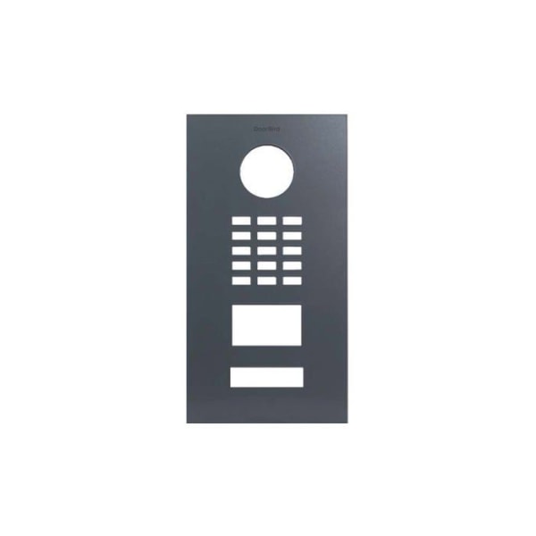 Intercom - Doorbird videodörrtelefon - FACE-D2101V RAL 7015 - Fasad för D2101V IP Video Dörrstation RAL 7015