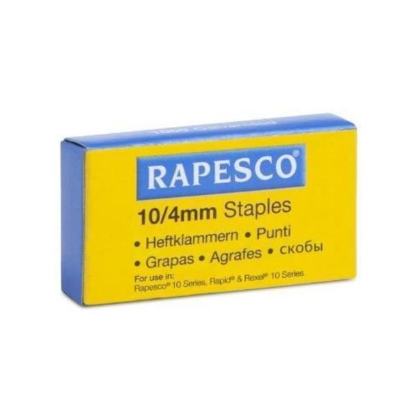 Rapesco AP510VZ3 Kartong med 1000 klammer 4 mm