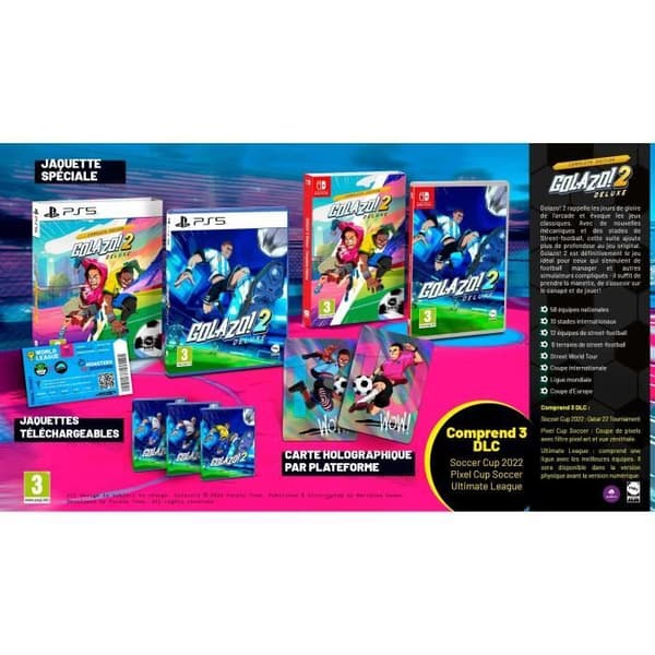 Golazo! 2 Deluxe - PS5-spel - Complete Edition