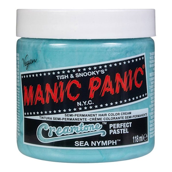 Hårfärg - Manic Panic - Havsnymf - Semi-permanent - 118ml - Vegan Havsnymf