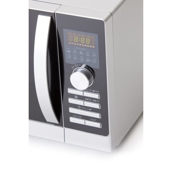 SHARP R-843INW - Kombinerad mikrovågsugn 25L - Silver