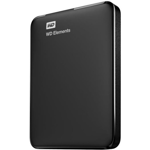 Western Digital Elements Portable 2,5" USB 3.0 500GB extern hårddisk, svart