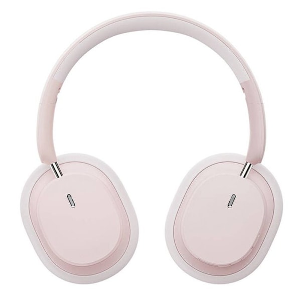 Trådlösa hörlurar Bowie D05 (A00024600413-Z1) Bluetooth 5.2, ENC-brusreducering för HD-samtal Baseus rosa