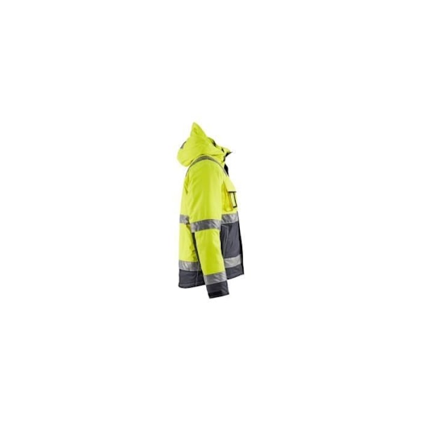 Vinterjacka med hög synlighet i 2D stretch Fluorescerande gul/Mediumgrå - Blaklader Gul XS
