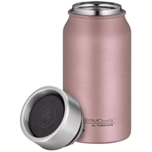 Isolerad mugg - THERMOCAFÉ BY THERMOS - TC 4097.284.035 - Rostfritt stål - 350 ml - Rosa Rose guld