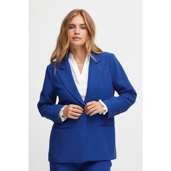 Blazer dam Pulz Jeans Beverly sodalitblå 34