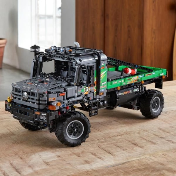 LEGO® Technic 42129 Mercedes-Benz Zetros fjärrkontroll 4x4 testbil, modellbil Mercedes, fjärrkontroll lastbil, vuxna Flerfärgad