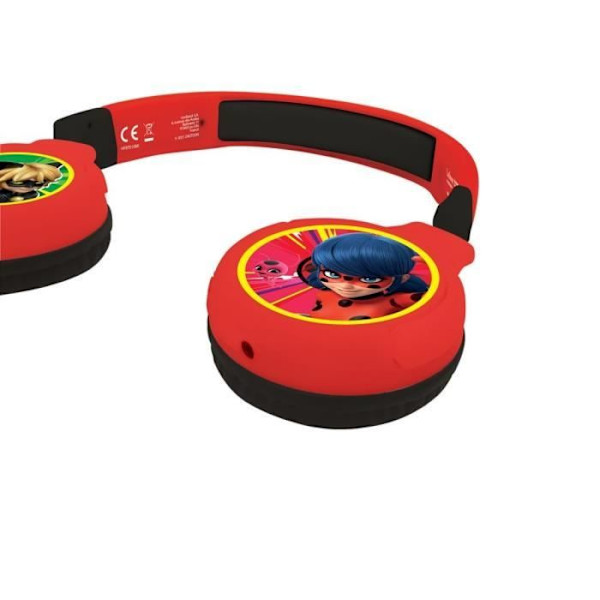 Mirakulösa 2-i-1 Bluetooth®-hörlurar för barn - LEXIBOOK