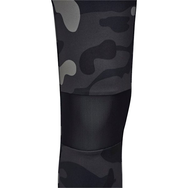 Leggings dam - Urban Classics - Camo Tech - Svart - Mesh-inlägg - Hög midja svart/svart XL