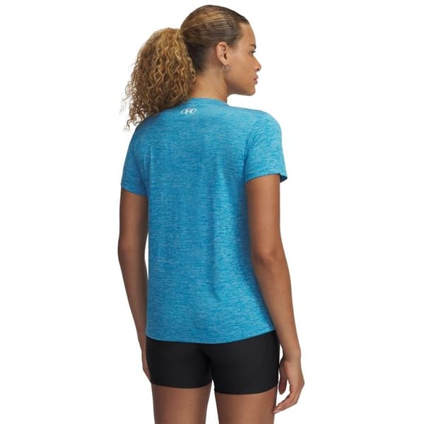 Under Armour Tech™ Twist träningstop för kvinnor eter blå/vit S