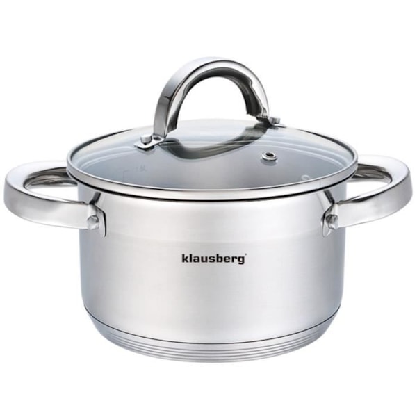 Gratängform - KLAUSBERG - KB-7125 - 22cm - Stål 18/10 - Multilagerbotten 5 lager