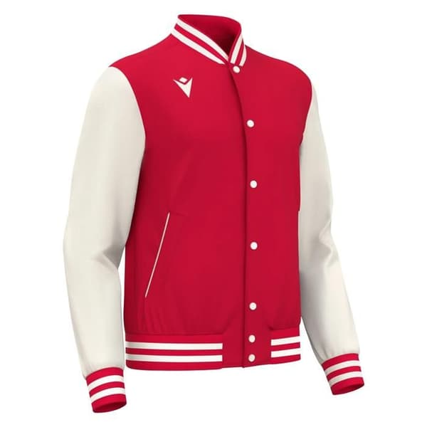 Macron Fiddle Jacka - röd/off white röd/off white XS