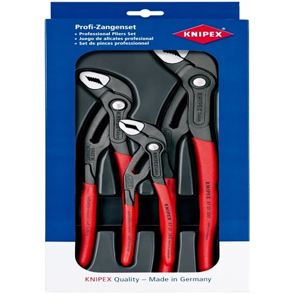 Cobra® Knipex 00 20 09 V02 tång - KNIPEX märke - Svart - Vikt 1220 g