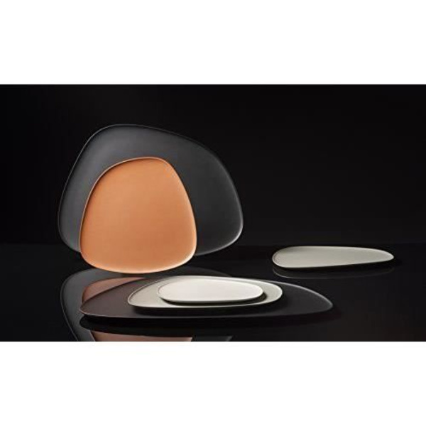 Kartell 1236cm Melamin Brickbricka 45x 45x 1 7cm 3enheter svart-grå-vit