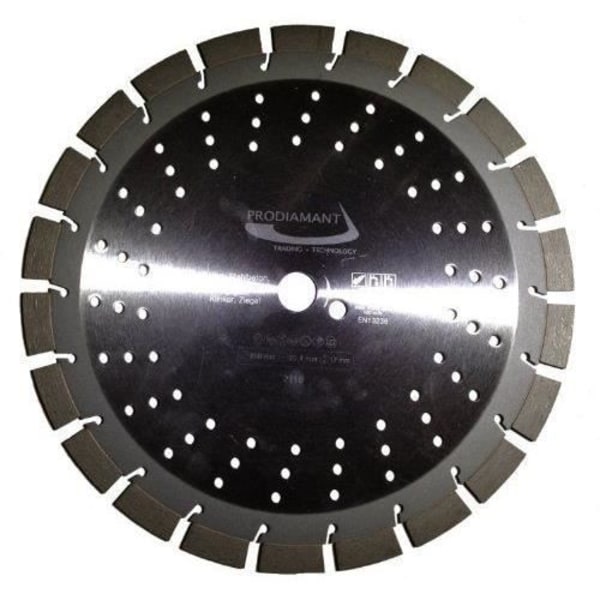 Diamantskiva - Prodiamant - PDX82.118 - 300 mm - Trapezegmente 17 mm - Lasersvetsad