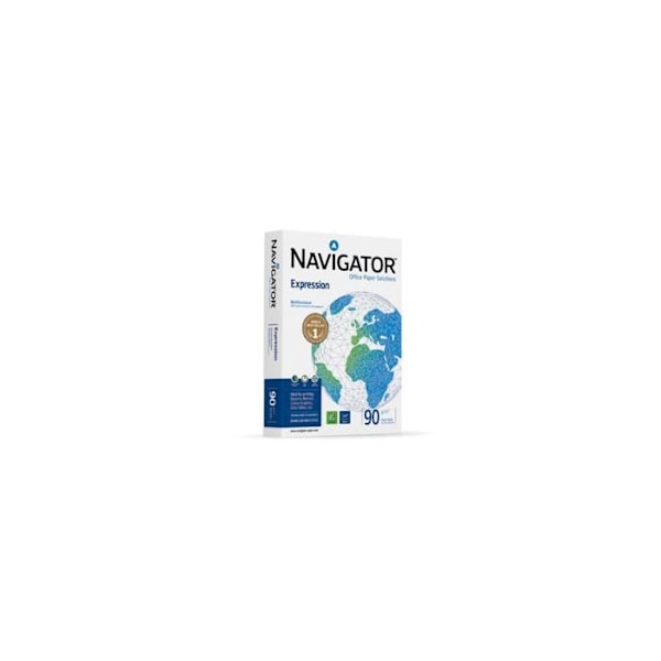 Ramett av A4-papper - Antalis - Navigator - 500 ark - Extra vit - 90 gram Extra vit