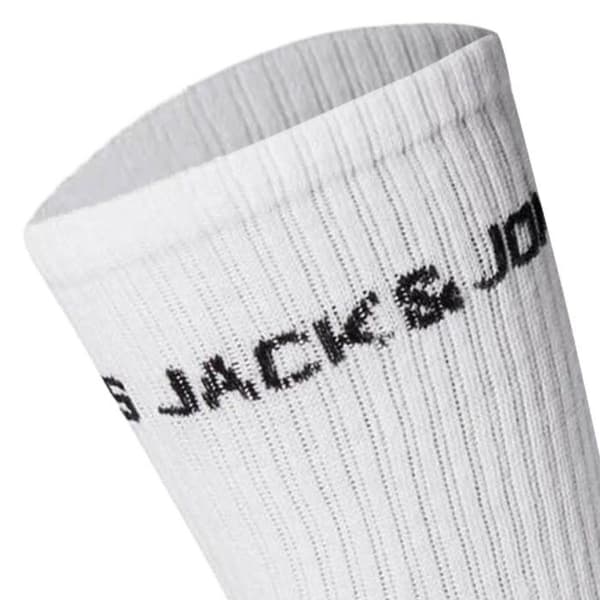 5-pack barnstrumpor Jack & Jones Basic Logo - vit Vit 38