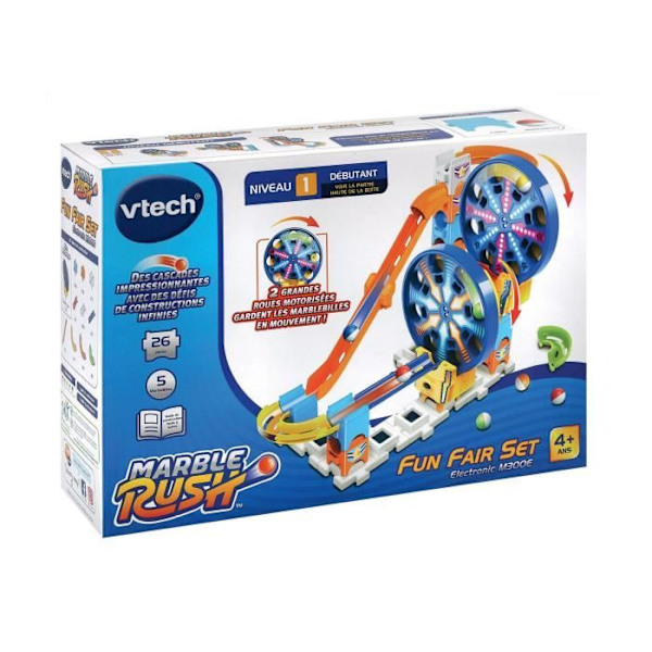 Marble Track - VTECH - Marble Rush - Motoriserade hjul - Blå - Barn - Blandat - Flerfärgad Flerfärgad