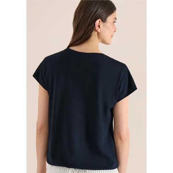 T-shirt dam Cecil Shoulder - universell blå universell blå S