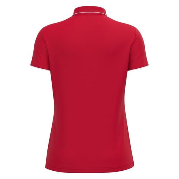 Polo dam Macron Melody röd vit XL