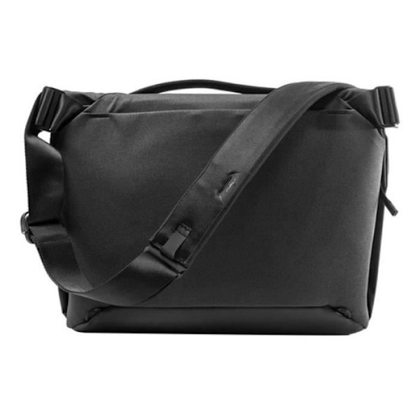 Axelväska - PEAK DESIGN - Everyday Messenger 13L v2 - Svart - Återvunnen nylon 400D - Magnetisk Svart