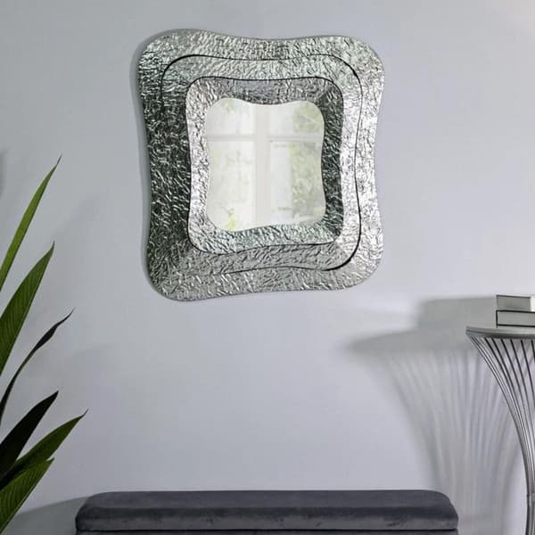 Väggspegel Design "Aury" 79cm Silver