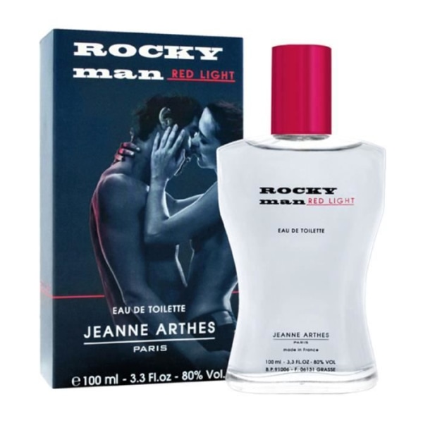 Jeanne Arthes For Men - Rocky Man Red Light Eau De Toilette - 100 Ml