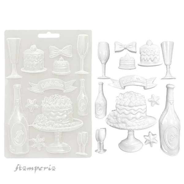 Stamperia Kit Modellering Maskerad A4