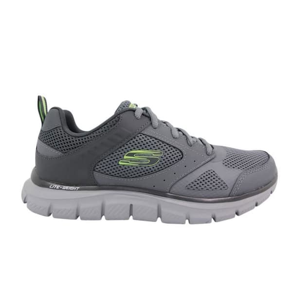 TRACK-SYNTAC lädersneakers Grå 46