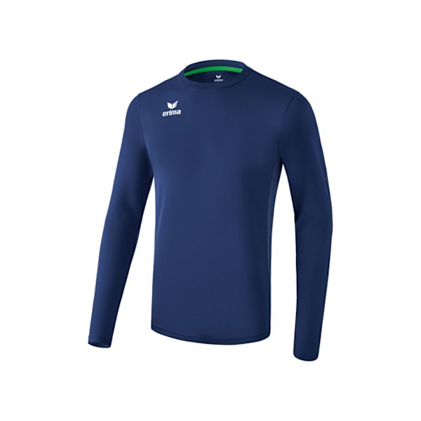 Barntröja - Erima - Liga - Långa ärmar - 100% polyester - Andas mörkblå 10 år